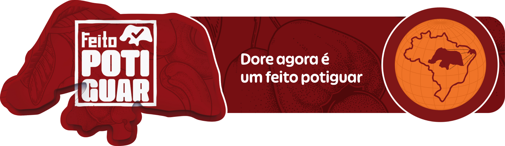 Banner informativo sobre o feito potiguar