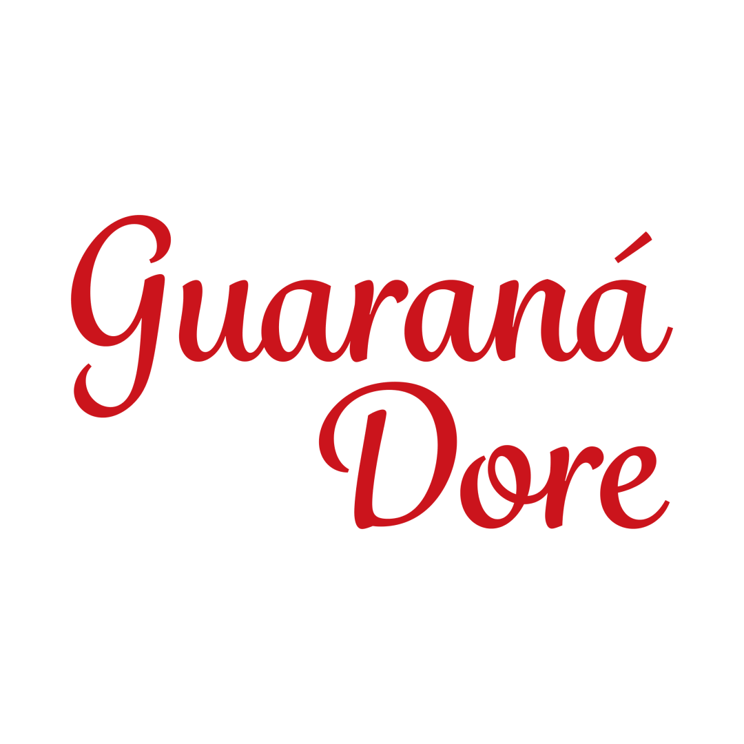 Todas as logos com o passar do tempo do refrigerante Dore